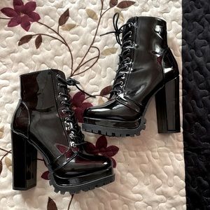 Black heels